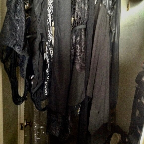 10 - Piece Lot of Black Sexy Lingerie Small to Medium - Picture 2 of 12